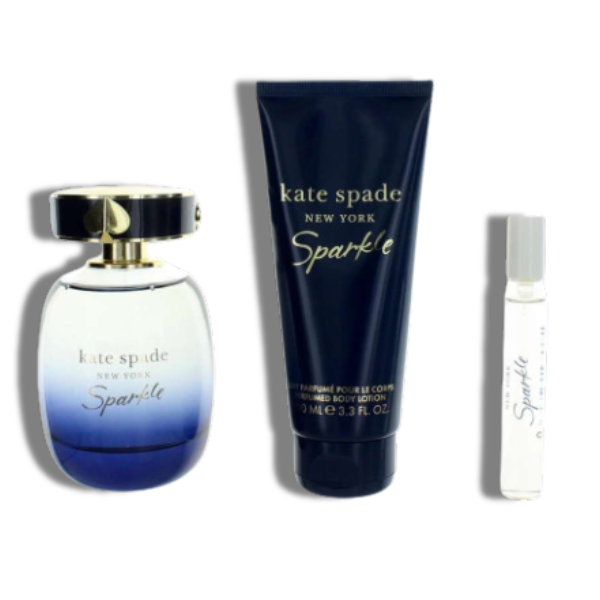 Kate Spade Sparkle EDP 3 Pzas Set 100ml/3.3oz Women's Set