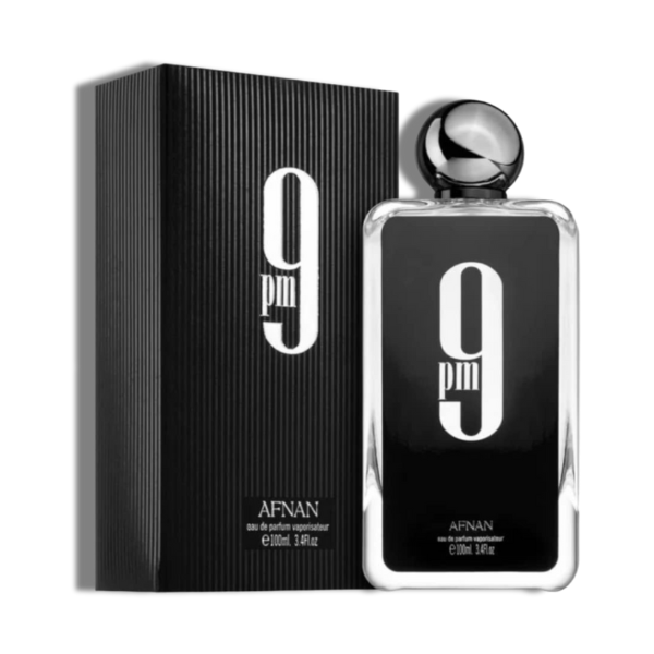 Afnan 9Pm 100ml/3.4 Oz EDP Spr -Black Box- Men
