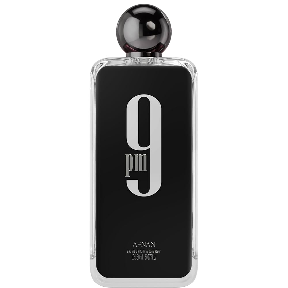 Afnan 9Pm 150ml/5.0 Oz EDP Spr -Black Box- Men