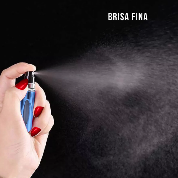 Mini Frasco de Perfume Portatil Reutilizable 5ml/0.17oz Color Azul