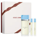 D&G Light Blue Set 3 pzas 100ml/3.4 Oz  EDT Spr Women