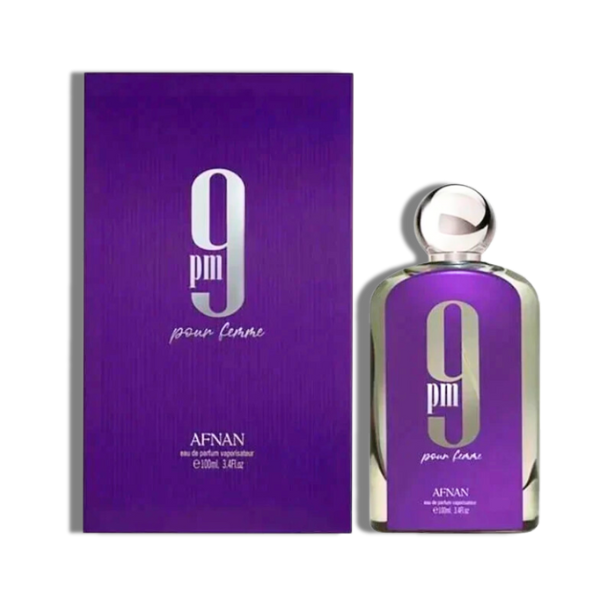 Afnan 9PM EDP 100ml/3.4oz - Purple Box- Women