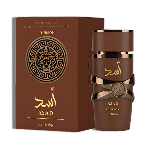 Lattafa Asad Bourbon 100ml/3.4 Oz EDP Spr -Brown Box- Men