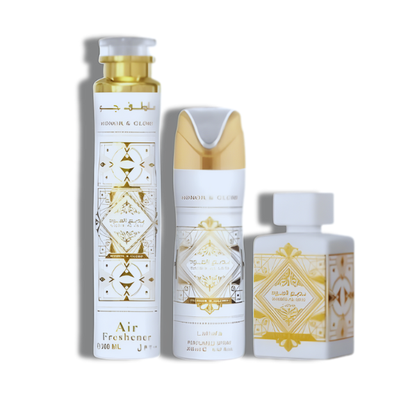 Lattafa Badee Al Oud Honor & Glory Set 3 PZAS EDP 100ml/3.4oz  Unisex