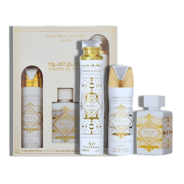 Lattafa Badee Al Oud Honor & Glory Set 3 PZAS EDP 100ml/3.4oz  Unisex