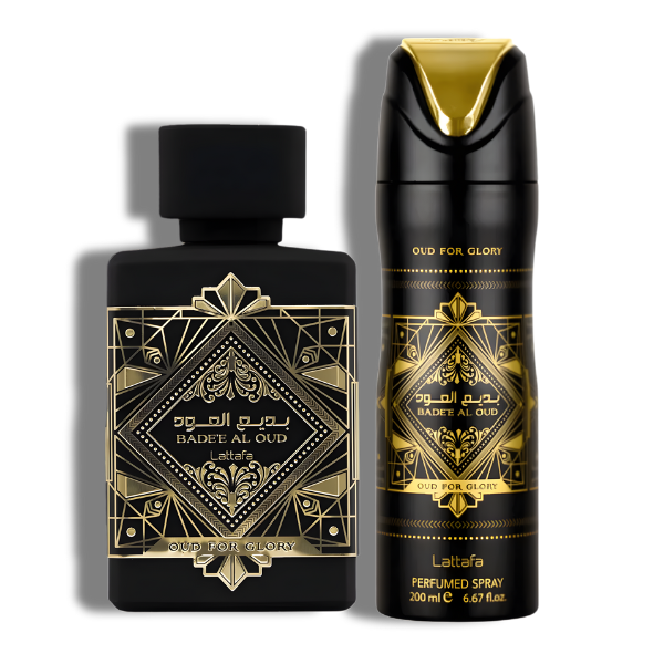 Lattafa Badee Al Oud for Glory SET 2 PZAs EDP 100ml/3.4oz  Unisex