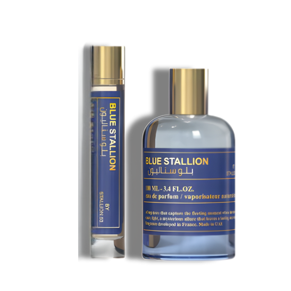 Blue By Stallion 53 +20ml Free EDP 100ml/3.4oz  Men