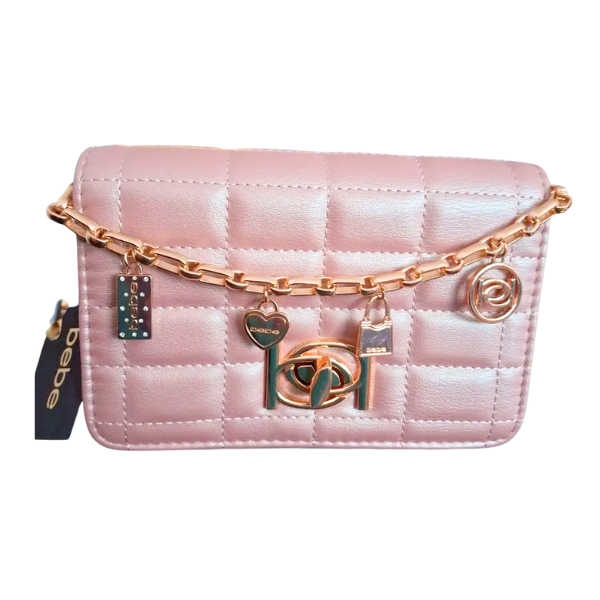 Cartera Marca Bebe Original -Bolso Bebe Jacari iridiscente