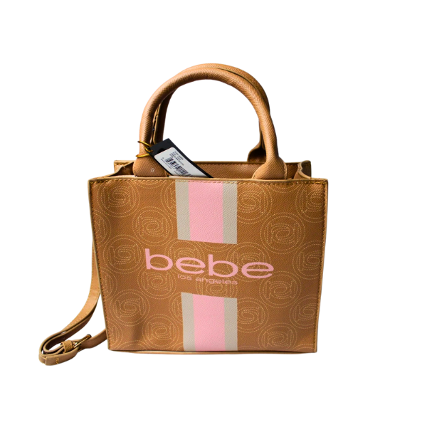 Cartera Marca Bebe Original -Bolso Marrón