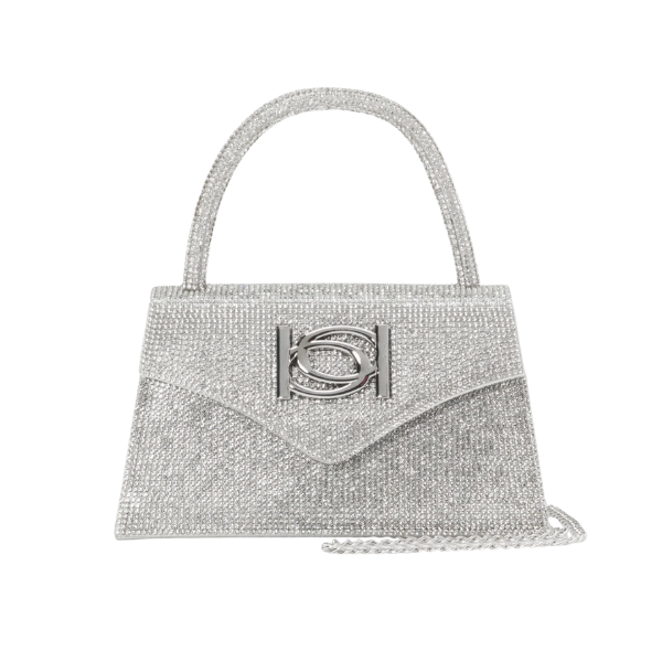 Cartera Marca Bebe Original -Bolso Hollywood Diamond Mini Satchell