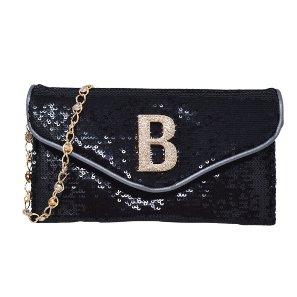 Cartera Marca Bebe Original -Bolso de mano cruzado con lentejuelas Miro