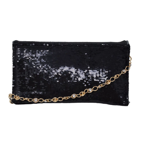 Cartera Marca Bebe Original -Bolso de mano cruzado con lentejuelas Miro