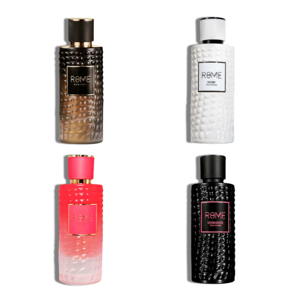 COMBO # 5 - Bharara Rome  | Pour Homme -  Pour Homme Extradose  - Pour Homme Ivory  - Pour Femme