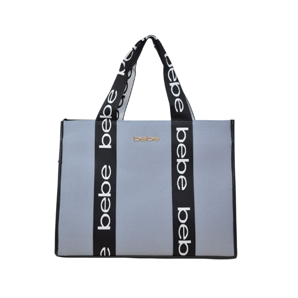 Cartera Marca Bebe Original - Color Gris