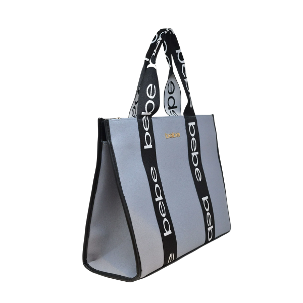 Cartera Marca Bebe Original - Color Gris