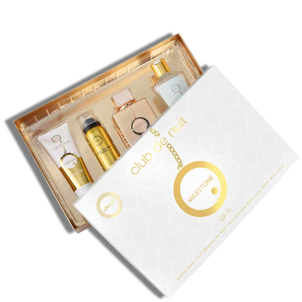 Club de Nuit Milestone Armaf EDP 105ml/3.6oz  Set 4 pzas  Women's Set