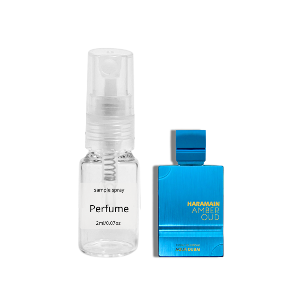 Decant Al Haramain Amber Oud Aqua Dubai Extrait 2ml/0.07oz  Men
