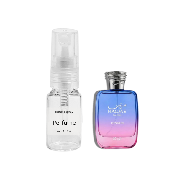 Decant  Rasasi Hawas London EDP Unisex 2ml/0.07oz