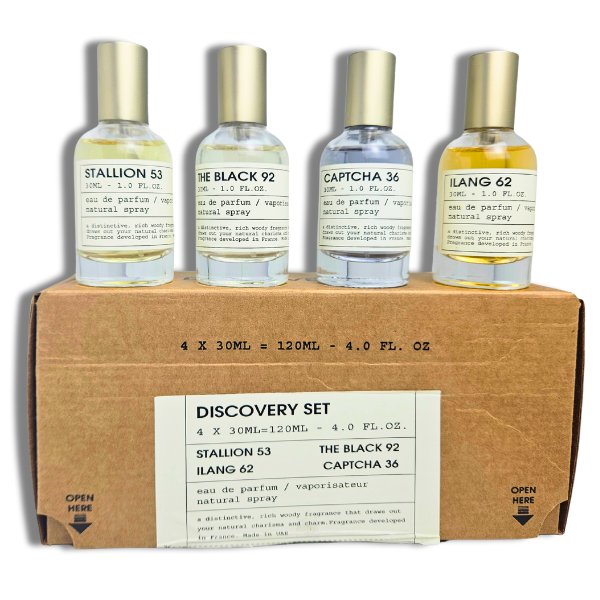 Emper Set Mini Stallion 53 | Ilang 62 | Black 92 | Captcha 36 | Discovery Set EDP 120ml/4.0oz  Unisex