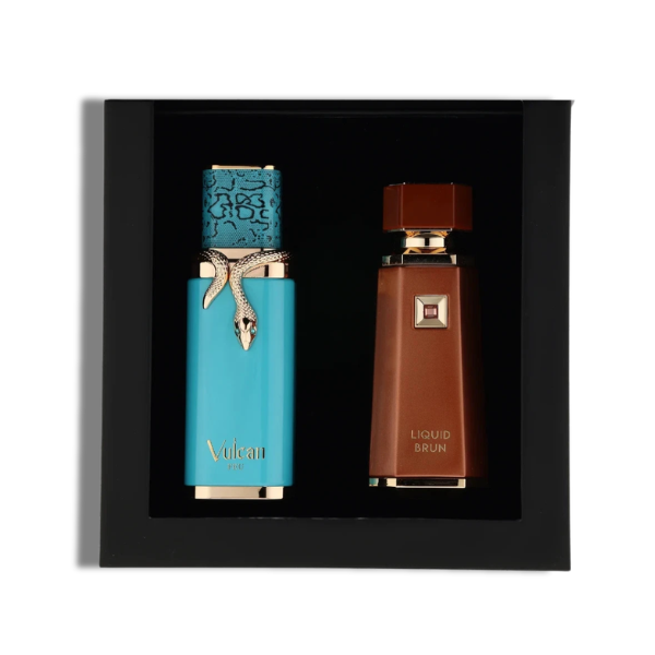 French Avenue Dusk Till Dawn Set by French Avenue | Vulcan Feu + Liquid Brun EDP 100ml/3.4oz  Men