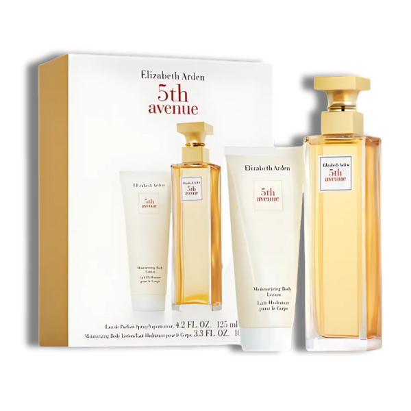 Elizabeth Arden 5th Avenue 2 Pcs Set 4.2 Oz EDP Spr+100ml/3.4 Oz  B.Lotion -Set- Women