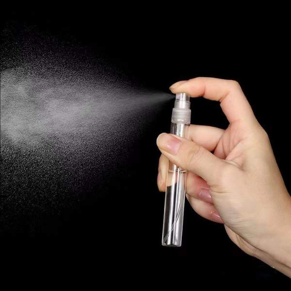 Frasco para Decant - Botella de Perfume Vidrio 5ml/0.17oz Vacío Recargable con Caja Blanca