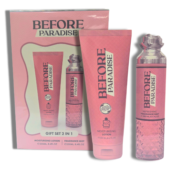 Emper Before Paradise Gift Set  250ml/6.8oz Colonia + Locion Hidratante Women