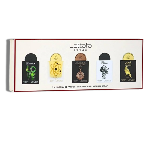 Lattafa Pride Collections No 1 EDP 5 Piece Gift Set 5 x 20ml