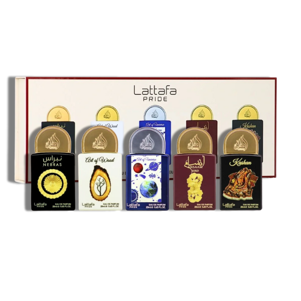 Lattafa Pride Collections No 2 EDP 5 Piece Gift Set 5 x 20ml