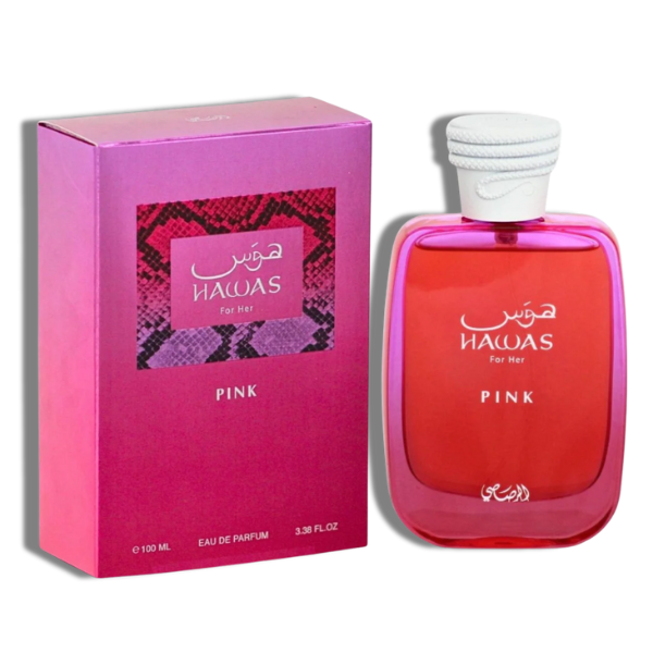 Rasasi Hawas for Her Pink EDP 3.4oz Women