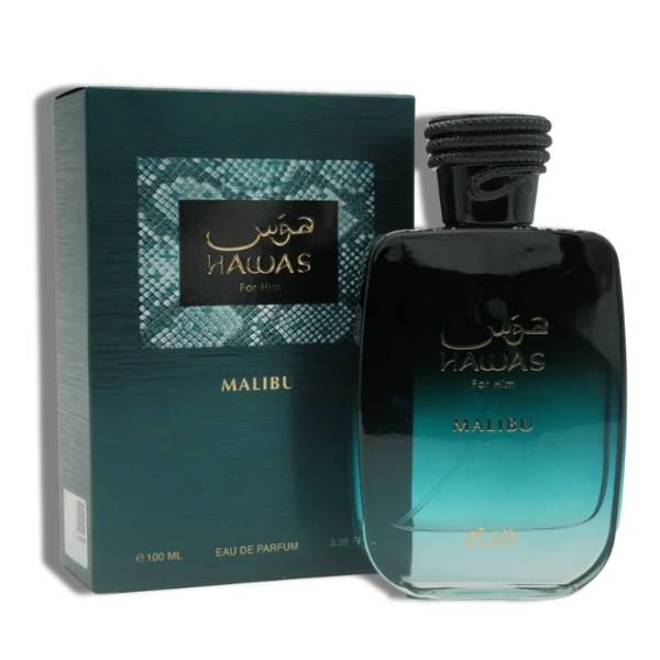 Rasasi Hawas for Him Malibu EDP 3.4oz Unisex