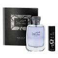 Rasasi Set Hawas for Him Set 2 Pzas EDP 100ml/3.4oz + 8ml/0.27oz Men's Set