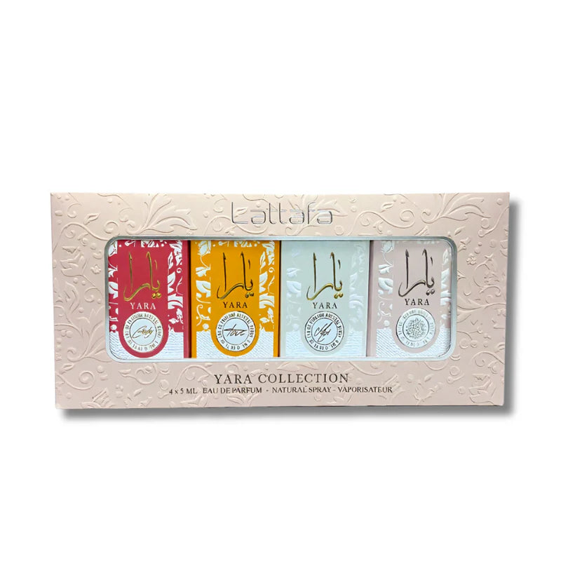 Lattafa My Yara Collection 5ml/0.17oz 4pcs Gift Women's Set