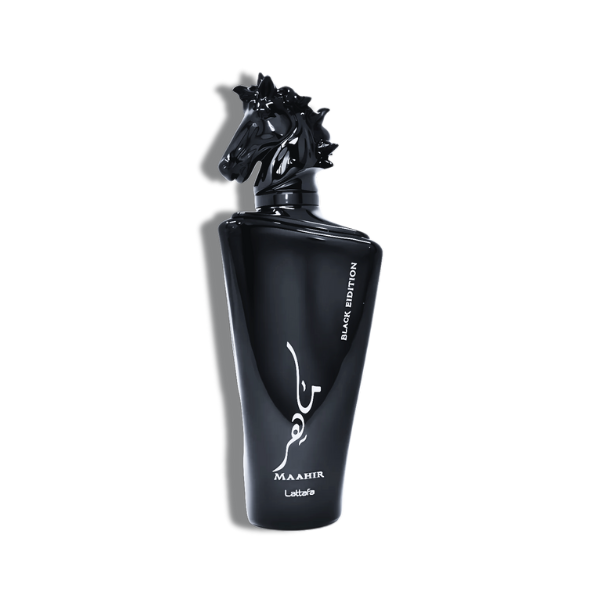 Lattafa Maahir Black Edition 100ml/3.4 Oz EDP Spr -Black Box- Men