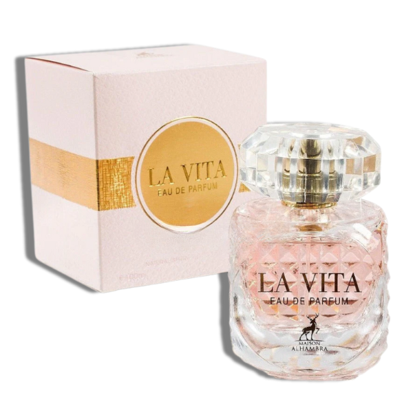 Maison Alhambra La Vita 100ml/3.4 Oz EDP Spr -Pink-Bronze- Women