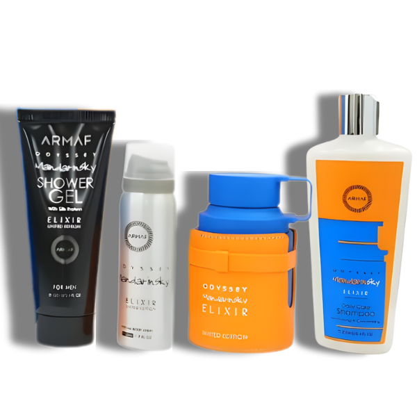 Armaf Odyssey Mandarin Sky Elixir Set 4 piezas EDP 100ml/3.4oz Men