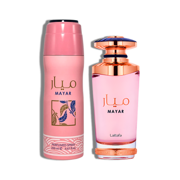 Lattafa Set Mayar  2 Pcs 3.4 Oz EDP Women
