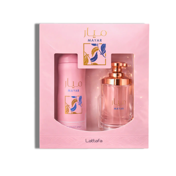 Lattafa Set Mayar  2 Pcs 3.4 Oz EDP Women