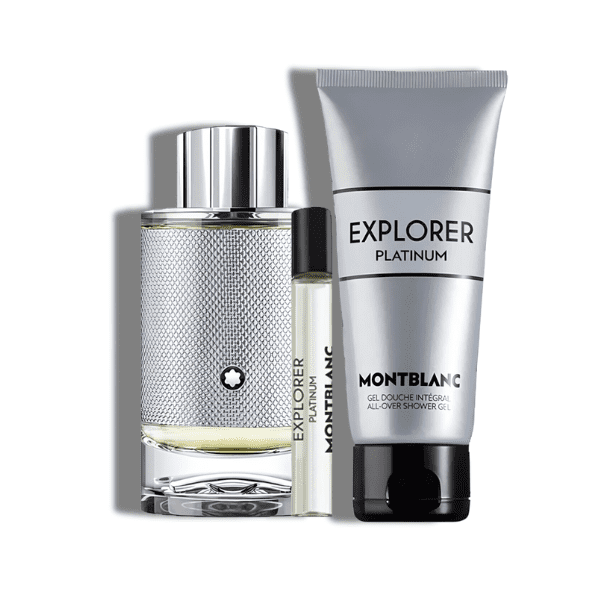 Explorer Platinum MontBlanc EDP Set 3 pzas Men's Set