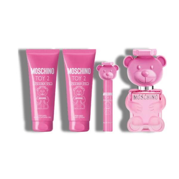 Moschino Toy 2 Bubble Gum EDT Set 4 pzas Women's Set