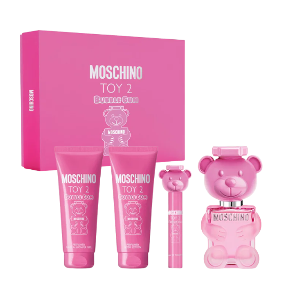 Moschino Toy 2 Bubble Gum EDT Set 4 pzas Women's Set