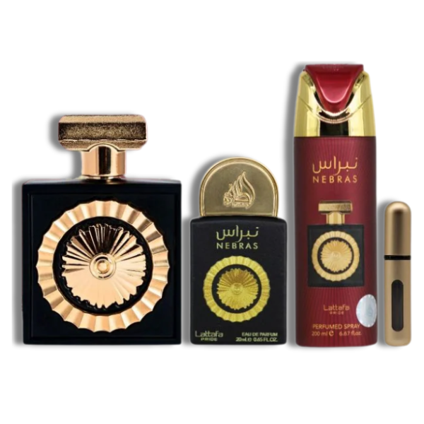 Lattafa Nebras Set 4 Pzas Lattafa Pride EDP 100ml/3.4oz Women