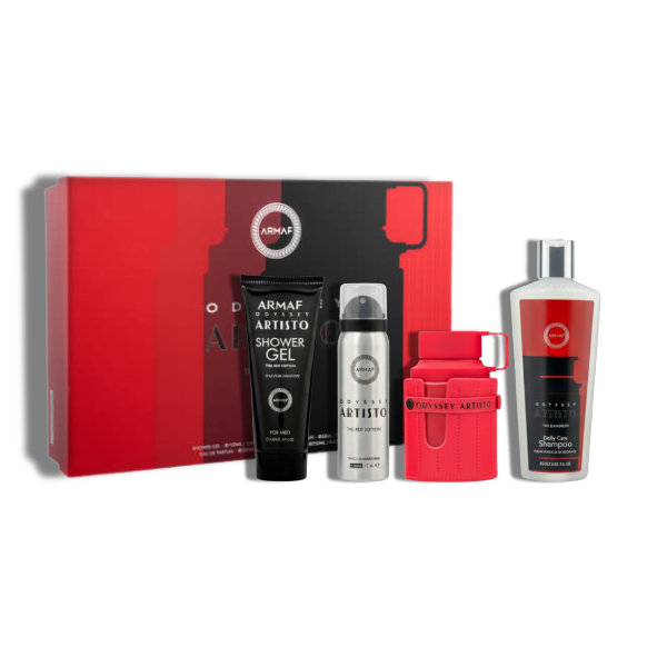 Armaf Odyssey Artisto Set 4 piezas EDP 100ml/3.4oz Men