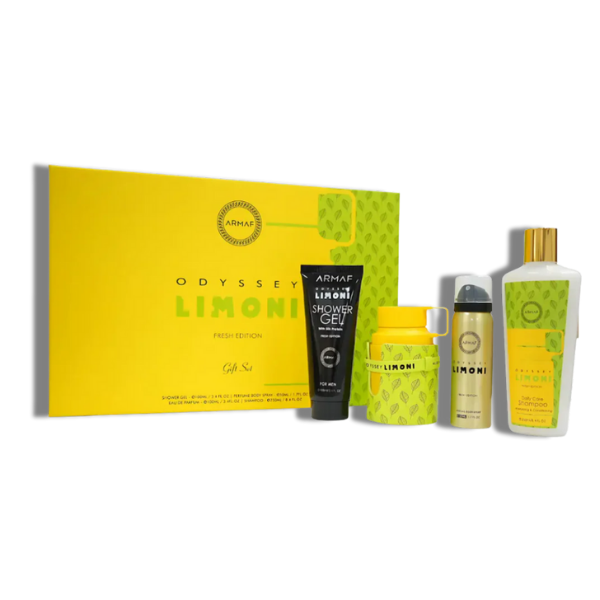 Armaf Odyssey Limoni Fresh Set 4 Piezas 3.4oz EDP Men