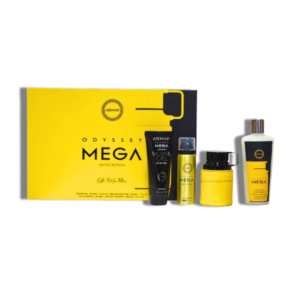 Armaf Odyssey Mega Set 4 piezas EDP 100ml/3.4oz Men