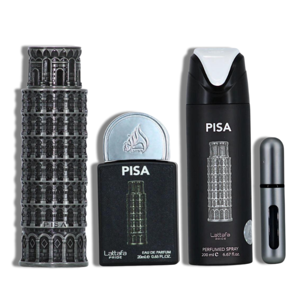 Lattafa Pisa Set 4 Pzas Lattafa Pride EDP 100ml/3.4oz Unisex
