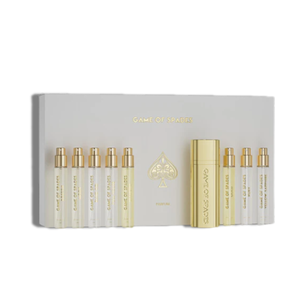 Jo Milano Game Of Spades Gift Set Cofret White 9 pcs U EDP 0.34oz