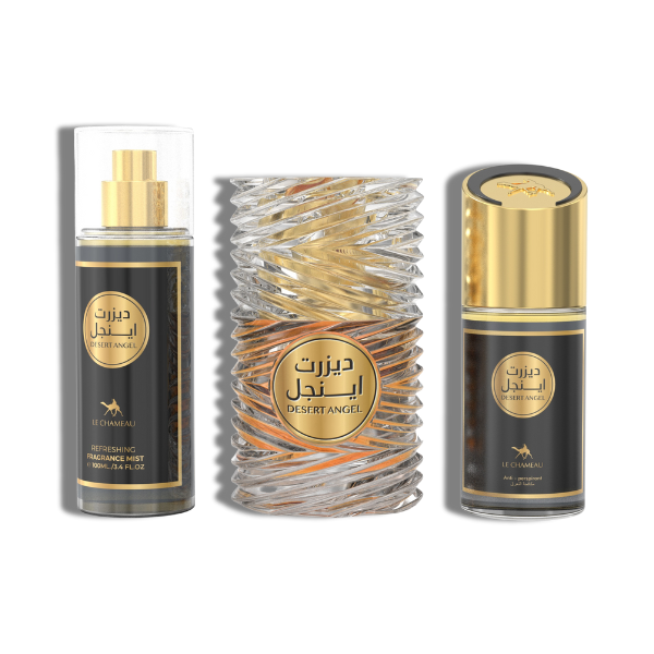 Set Desert Angel by Le Chameau EDP 3.4 Oz Men