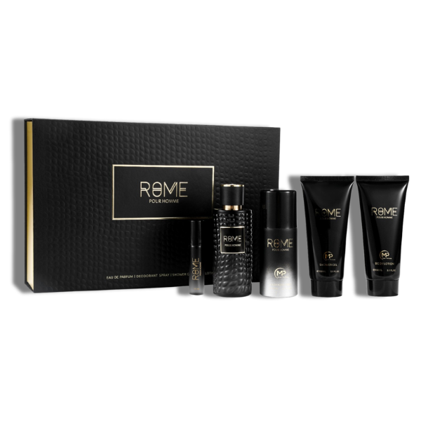 Bharara Set Rome Pour Homme  Set 4 pcs EDP 100ml/3.4oz Men's Set