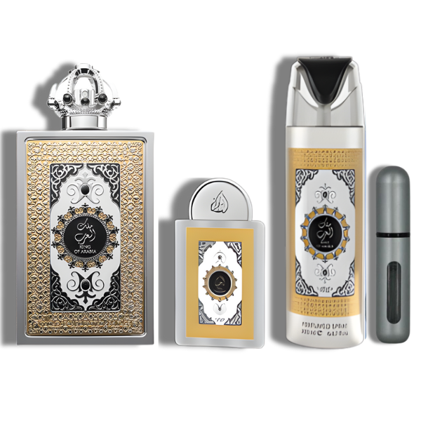 Lattafa king of Arabia Set 4 Pzas Lattafa Pride EDP 100ml/3.4oz Men